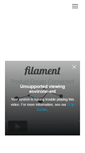 Mobile Screenshot of filamentpd.com